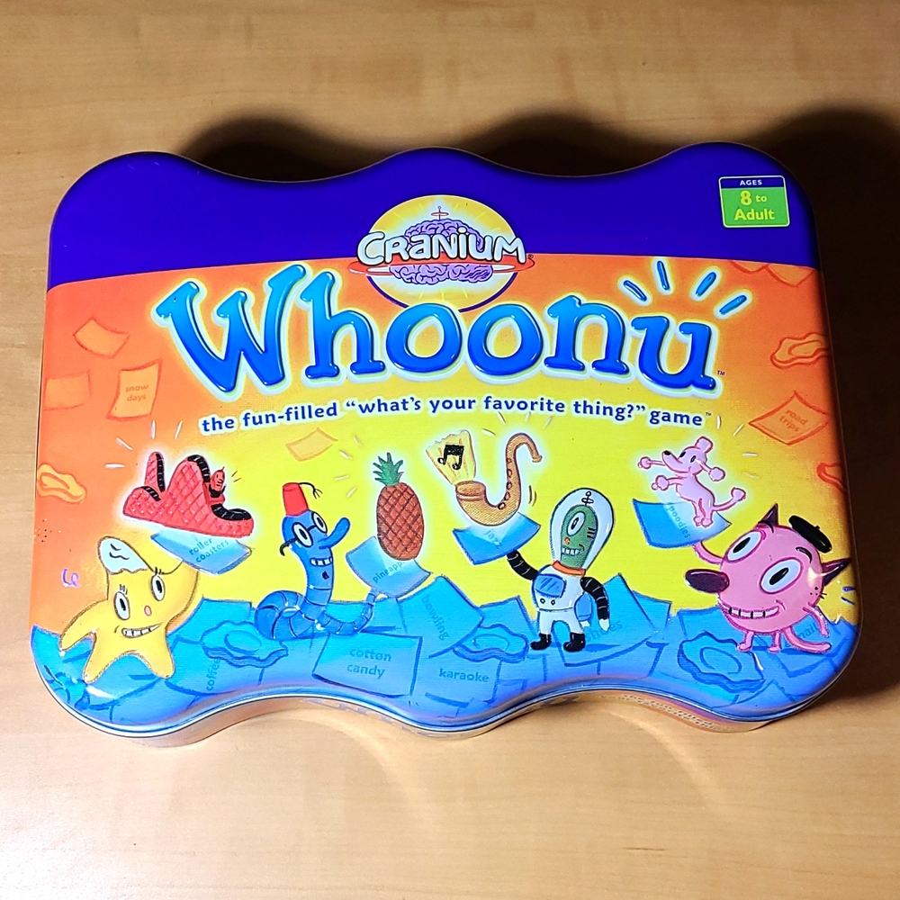 Cranium Whoonu Game, Tin Edition